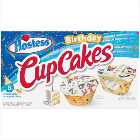 Picture of HOSTESS BIRTHDAY CUP CAKE 8 CT