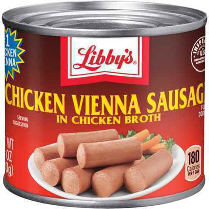 Picture of LIBBYS CHICKEN VIENNA SAUSAGE 4.6OZ