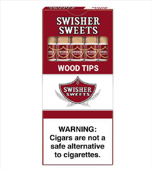 Picture of SWISHER SWEETS WOOD TIP 10 CT 5 PK