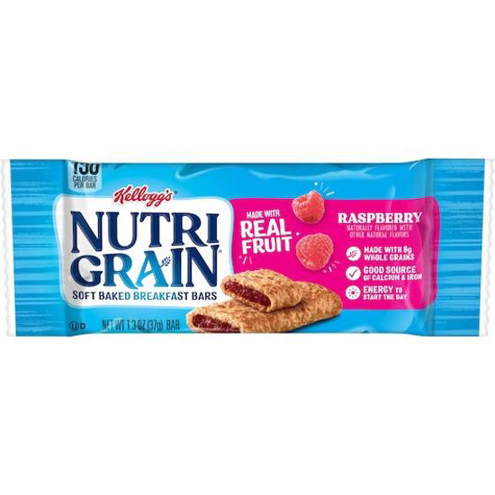 Picture of KELLOGGS NUTRIGRAIN RASPBERRY 1.3OZ 16CT