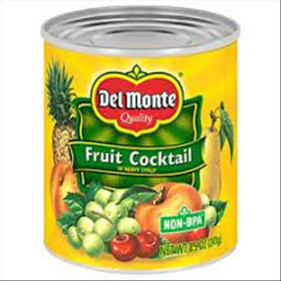 Picture of DEL MONTE FRUIT COCKTAIL 8.5OZ