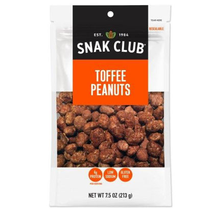 Picture of SNAK CLUB TOFFEE PEANUTS 7.5OZ