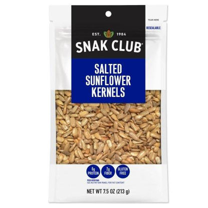 Picture of SNAK CLUB SALTED SUNFLOWER KERNELS 7.5OZ