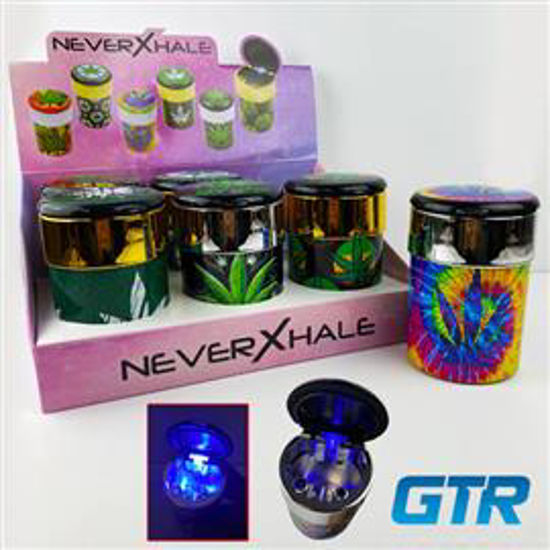 Picture of NEVERXHALE MARIJUANA LED CAR ASHTRAY