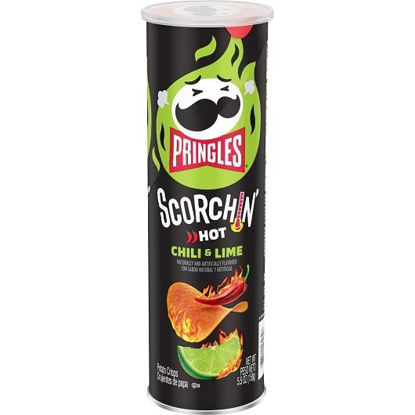 Picture of PRINGLES SCORCHIN CHILI N LIME 5.5OZ