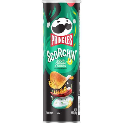 Picture of PRINGLES SCORCHIN SOUR N CREAM ONION 5.5OZ