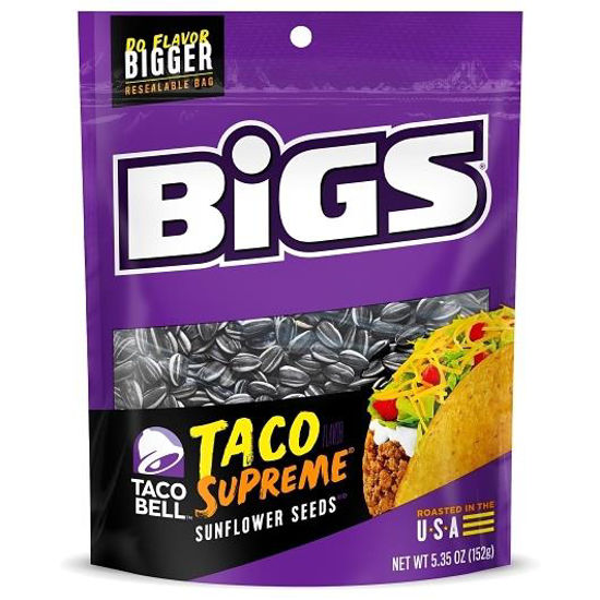 Picture of BIGS SUNFLOWER SEEDS TACO SUPREME 5.35OZ