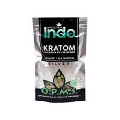 Picture of OPMS SILVER INDO KRATOM 36G 60CAP