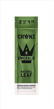 Picture of CRWNZ EMERALD POUCH CIGARILLO 2 FOR 1.29