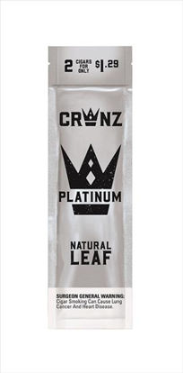 Picture of CRWNZ PLATINUM POUCH CIGARILLO 2 FOR 1.29