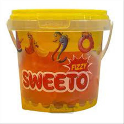 Picture of SWEETO YELLOW TUB GUMMY CANDY 150G