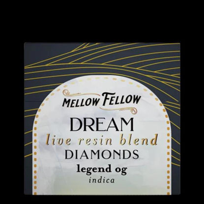 Picture of MELLOW FELLOW LIVE RESIN DIAMONDS DREAM BLEND INDICA LEGEND OG 2G