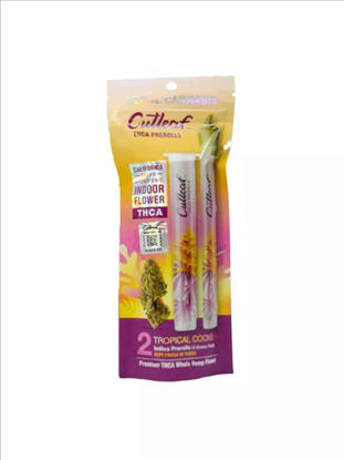 Picture of CUTLEAF TROPICAL COOKIES THCA INDICA PRE ROLLS 2CT