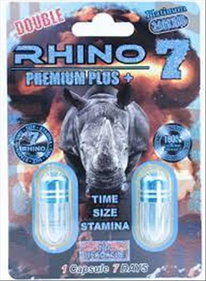 Picture of RHINO 7 PLATINUM PLUS DOUBLE PILL 24CT