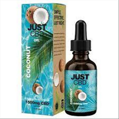 Picture of JUST CBD COCONUT OIL TINCTURE 550MG