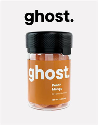 Picture of GHOST PEACH MANGO PHANTOM BLEND GUMMIES 2500MG 25CT