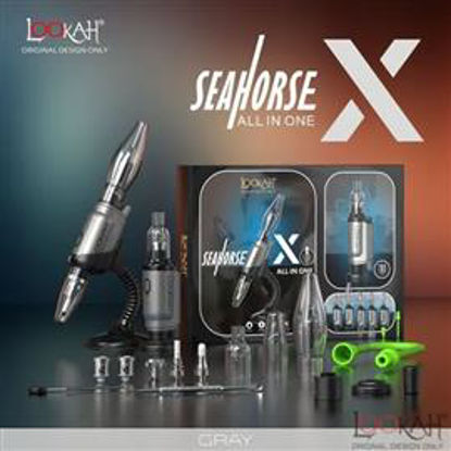 Picture of LOOKAH SEAHORSE X ALL IN ONE VAPORIZER SILVER