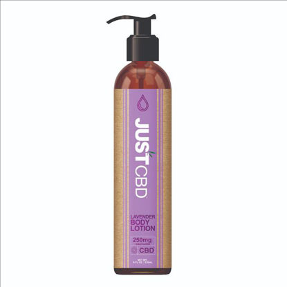 Picture of JUST CBD LAVENDER BODY LOTION 250MG 8OZ