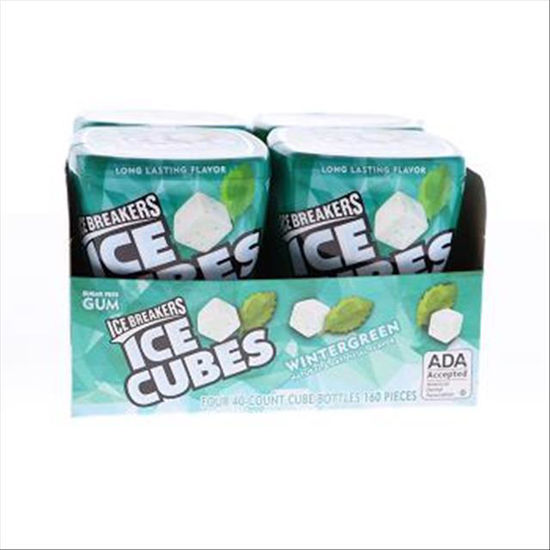 Picture of ICE BREAKERS ICE CUBE WINTERGREEN BOTTLE 4PK