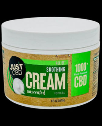 Picture of JUST CBD RELIEF SOOTHING CREAM 1000MG 8OZ