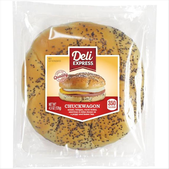 Picture of DELI EXPRESS CHUCKWAGON SALAMI SANDWICH 4.5OZ