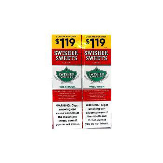 Picture of SWISHER SWEET WILD RUSH 2/$1.19 30/2PK