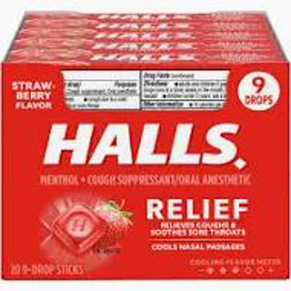 Picture of HALLS COUGH DROPS WATERMELON  20CT