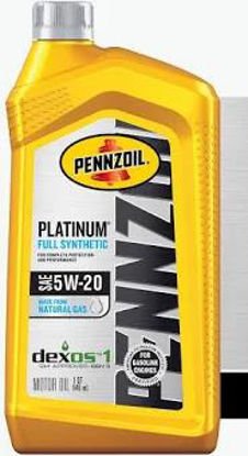 Picture of PENNZOIL PLATINUM FULL SYNTHETIC 5W20 1QT 6CT