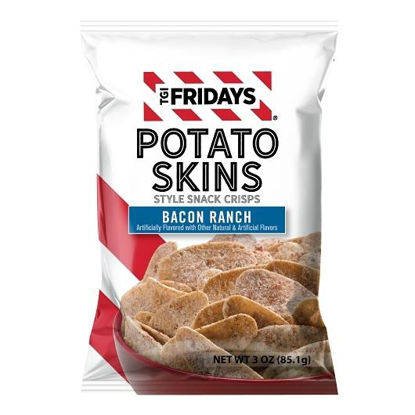 Picture of TGI FRIDAYS  BACON RANCH POTATO SKIN CHIPS 3OZ