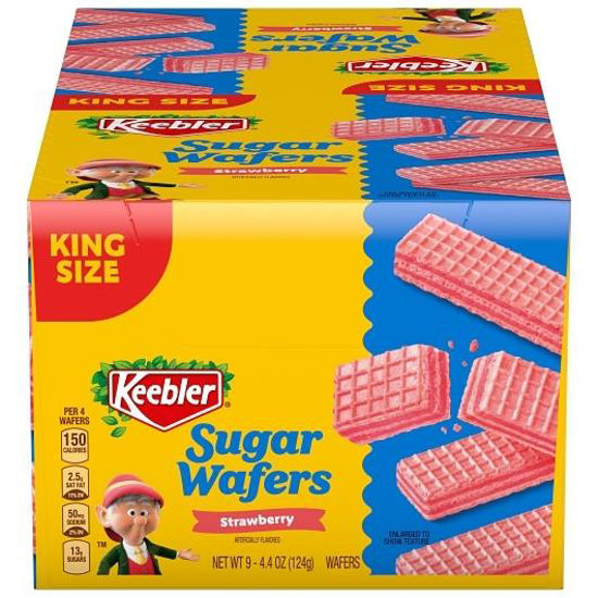 Picture of KEEBLER SUGAR WAFERS STRAWBERRY 4.40OZ 12CT