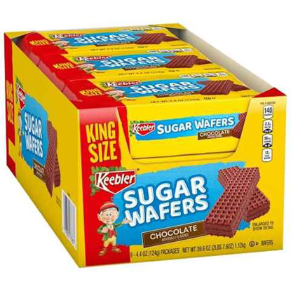 Picture of KEEBLER CHOCOLATE SUGAR WAFER KING SIZE 4.4OZ 9CT