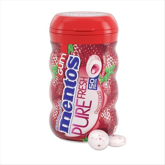 Picture of MENTOS PURE FRESH STRAWBERRY BOTTLE 6CT