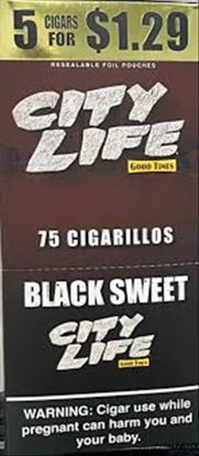 Picture of CITY LIFE BLACK SWEET 5 FOR 1.29