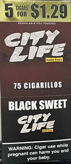 Picture of CITY LIFE BLACK SWEET 5 FOR 1.29