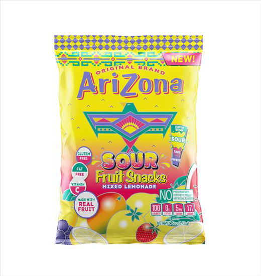 Picture of ARIZONA LEMONADE SOURS GUMMIES 5OZ BAG