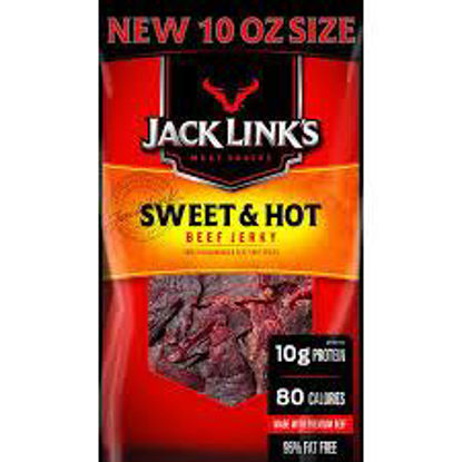 Picture of JACK LINKS SWEET AND HOT BEEF JERKY BAG 10OZ