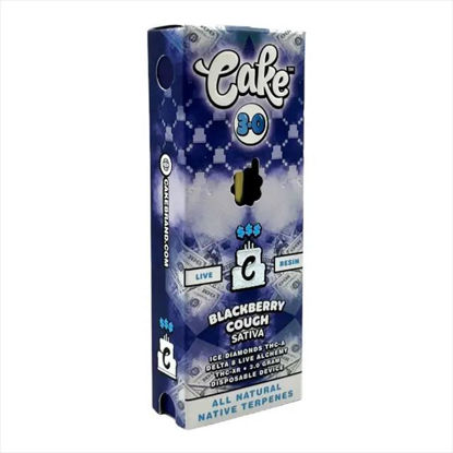 Picture of CAKE ICE DIAMONDS 3 DISPOSABLE BOX-SATIVA-BLACKBERRY COUGH