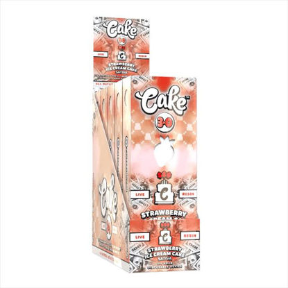 Picture of CAKE ICE DIAMONDS 3 DISPOSABLE BOX-SATIVA-STRAWBERRY ICE CREAM CAKE