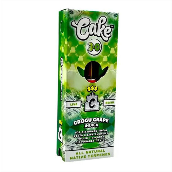 Picture of CAKE ICE DIAMONDS 3 DISPOSABLE BOX-INDICA-GROGU GRAPE