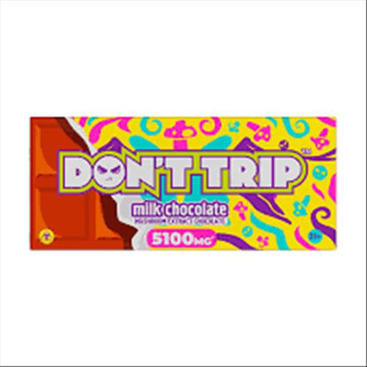 Picture of DON'T TRIP MUSHROOM EXTRACT CHOCOLATE MILK CHOCOLATE  5100MG