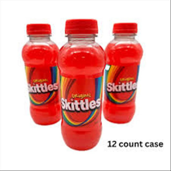 Picture of SKITTLES ORIGINAL DRINK 12 BOTTLES 14oz