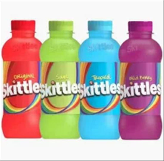 Picture of SKITTLES SOUR DRINK 12 BOTTLES 14oz