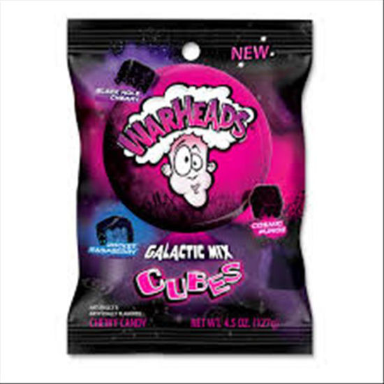 Picture of WARHEAD GALACTIC MIX CUBES 4.5 OZ