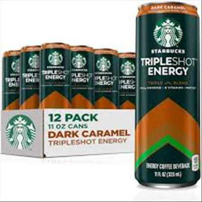 Picture of STARBUCKS TRIPLESHOT DARK CARAMEL 11OZ 12CT