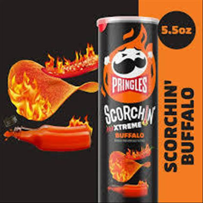 Picture of PRINGLES SCORCHIN BUFFALO CRISPS 5.5OZ