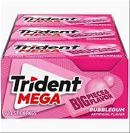 Picture of TRIDENT MEGA BUBBLEGUM 9CT