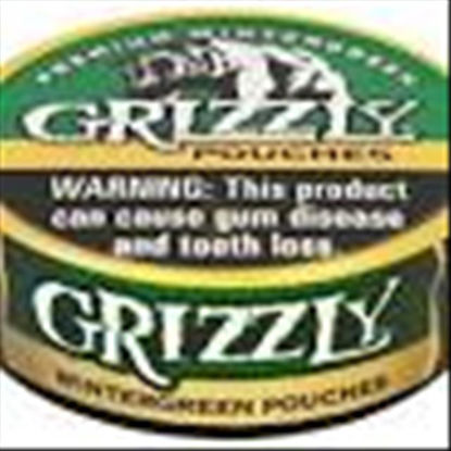 Picture of GRIZZLY NIC POUCH WINTERGREEN 7MG