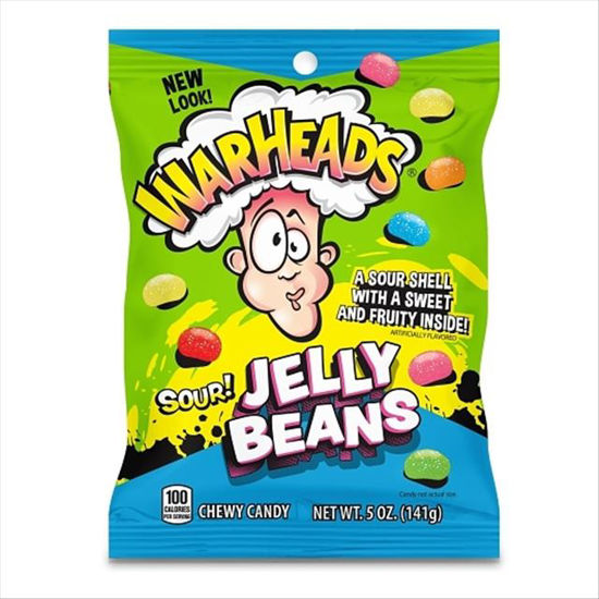 Picture of WARHEADS SOUR JELLY BEANS 5OZ