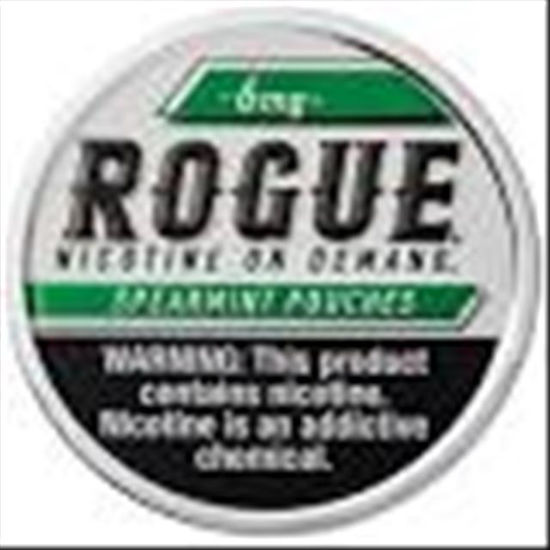 Picture of ROGUE SPEARMINT POUCHES NICOTINE POUCH 6MG 5CT PROMOTION 