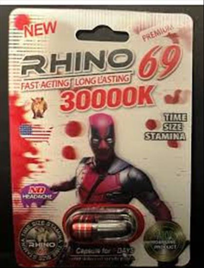 Picture of RHINO 69 30000K SUPER HERO 24CT DEAD POOL